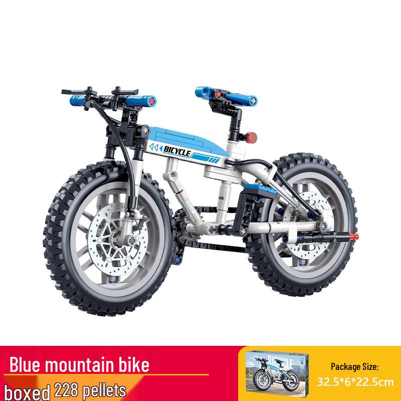 ZheGao Educational Assembly Mountain Bike Model Toy for Kids