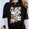 101 Dalmatian Retro Group Womens Pure Cotton Tshirt New Casual Fashion Unisex and Women Couple Street Wear