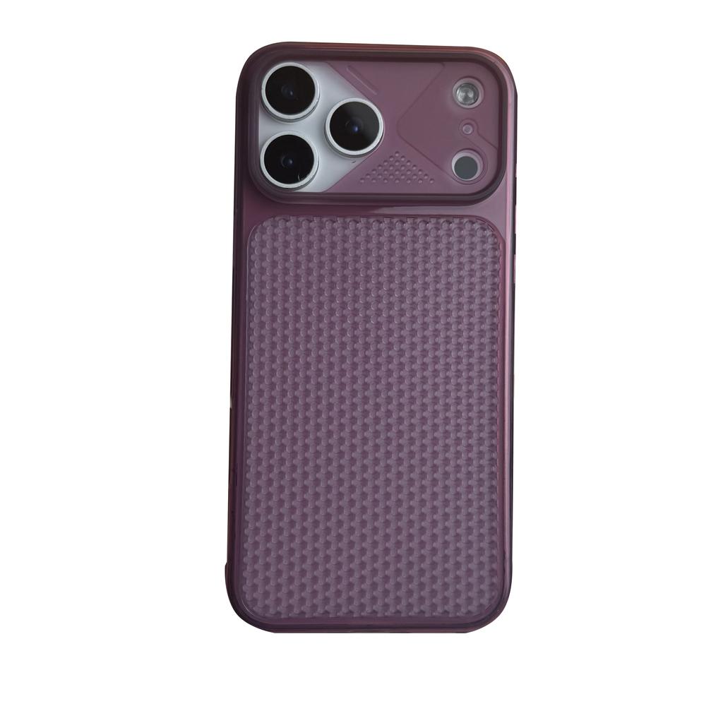 Translucent Cooling Phone Case For Iphone 11 12 13 14 15 16 17 18 Pro Max Heat Dissipation TPU Soft Phone Cover Light Thin Shell
