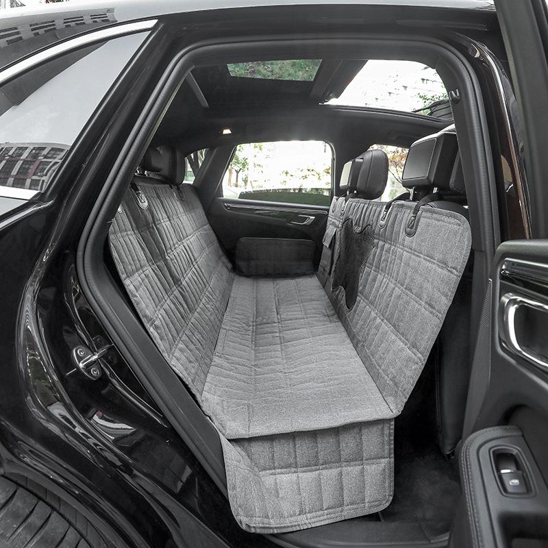 

Waterproof Scratch-Resistant Pet Car Seat Cover and Sleeping Mat 137x147 серый