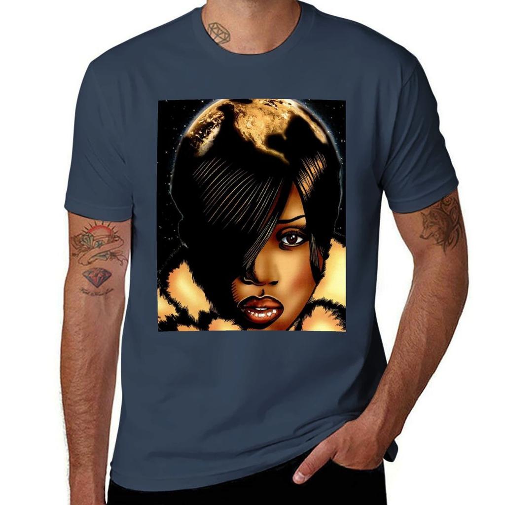 Missy Misdemeanour Elliot The Queen Tshirt Soft Cotton Print Tshirt
