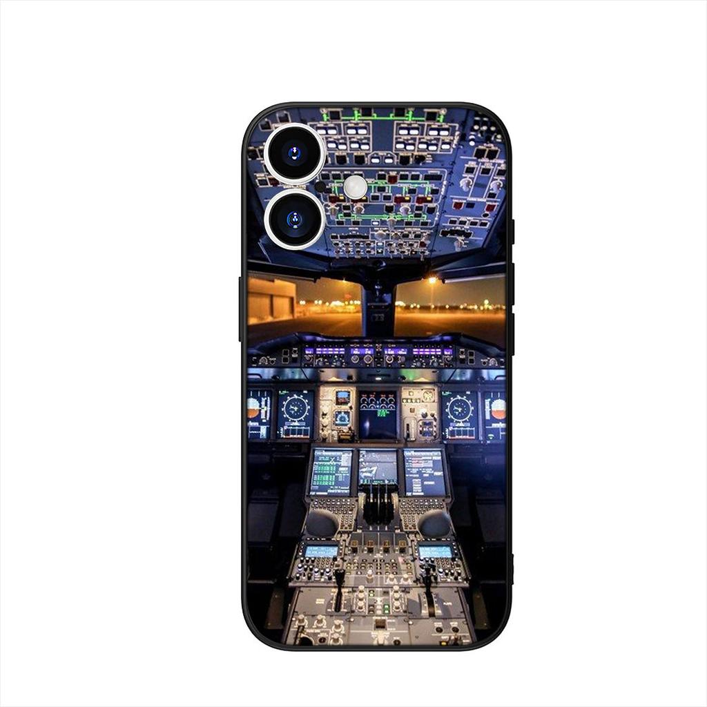 Aircraft Travel Cover Phone Case for Samsung Galaxy A55 A54 A25 A36 A17 A26 A35 A33 A34 A14 A37 S8 S9 S20 S21 FE S10 Plus