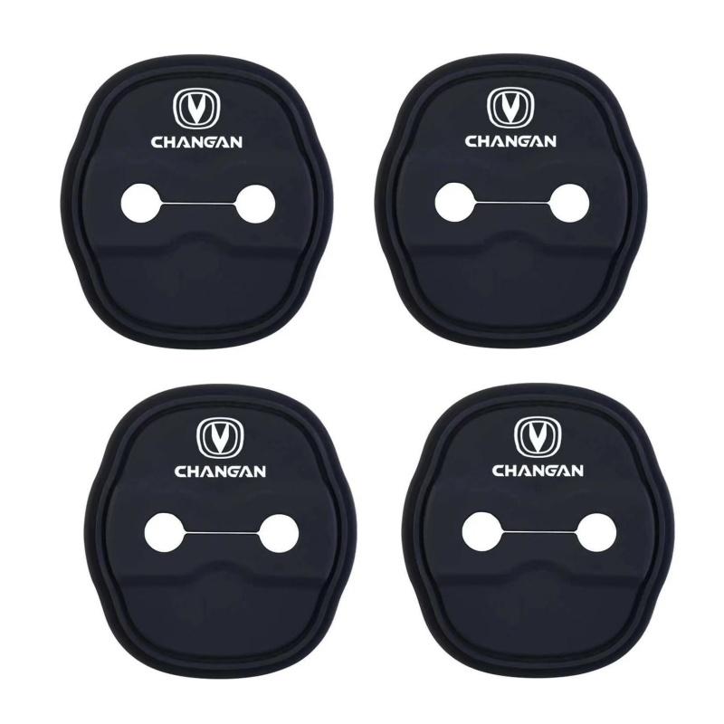 Для CHANGAN CS55PLUS CS35PLUS CS75PLUS 2025 2024 Силиконовые защитные чехлы на замки дверей автомобиля Аксессуары CHANGAN