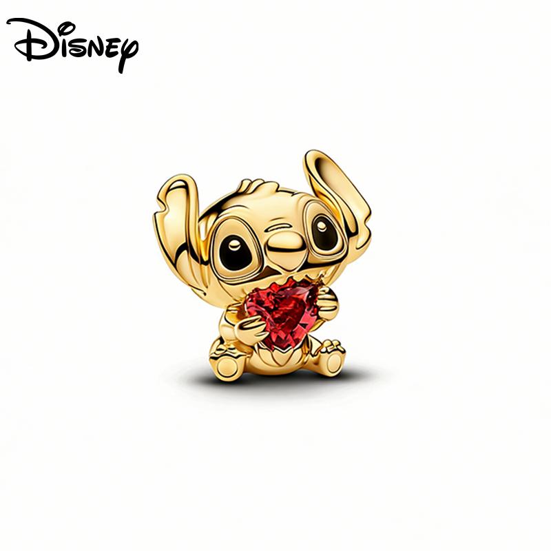 925 Silver Pendant Mickey Winnie Cute Series Charms Beads Fit Bracelet Necklace Women DIY Festival Luxury Jewelry Gifts