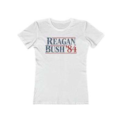 Reagan Bush 1984 Vintage Damen T-Shirt