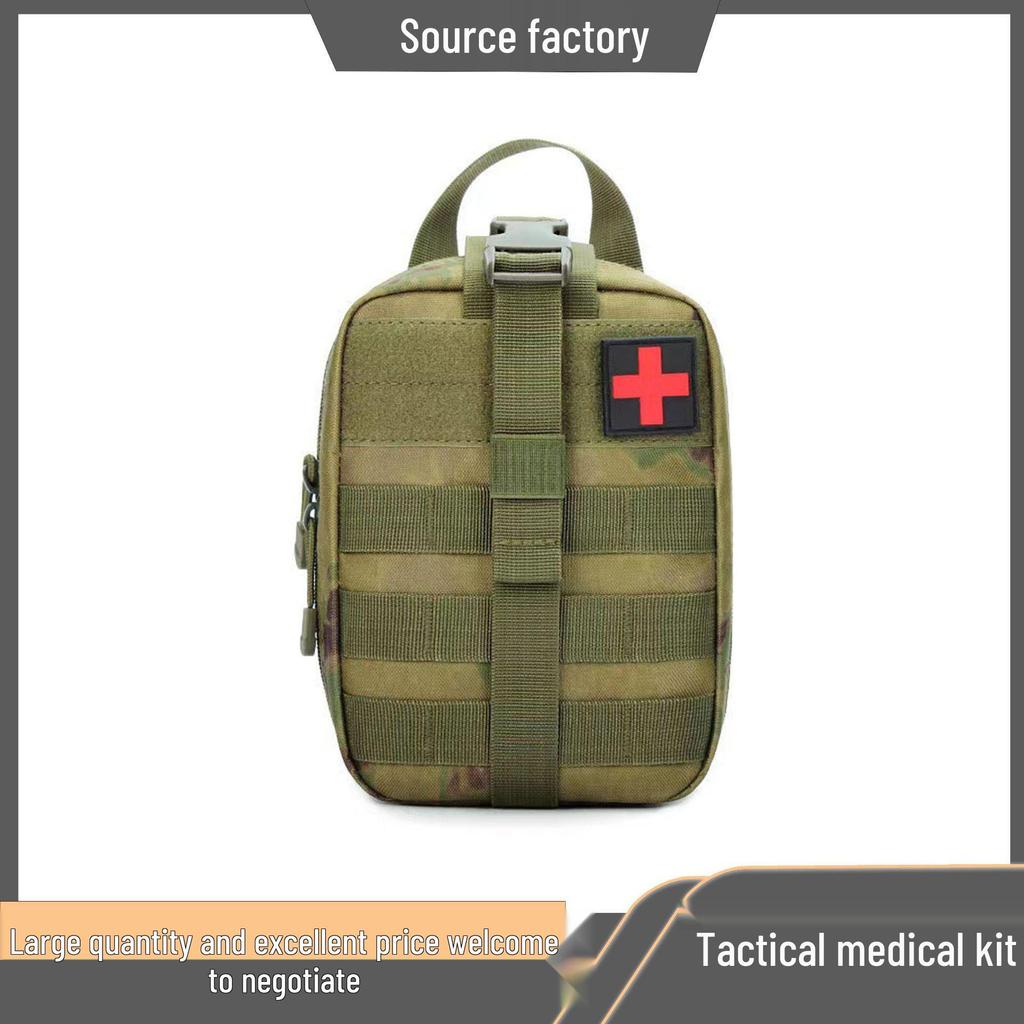 Camouflage Multi-Functional Tactical Medical Waist Pack for Camping, Mountaineering, and Outdoor Lifesaving