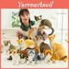 Realistic Plush Cat Toy Lifelike Short Hair Kitten Stuffed Animal Doll Wholesale