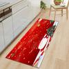 Christmas Kitchen Sand Carpet Doormat Long Floor Mat