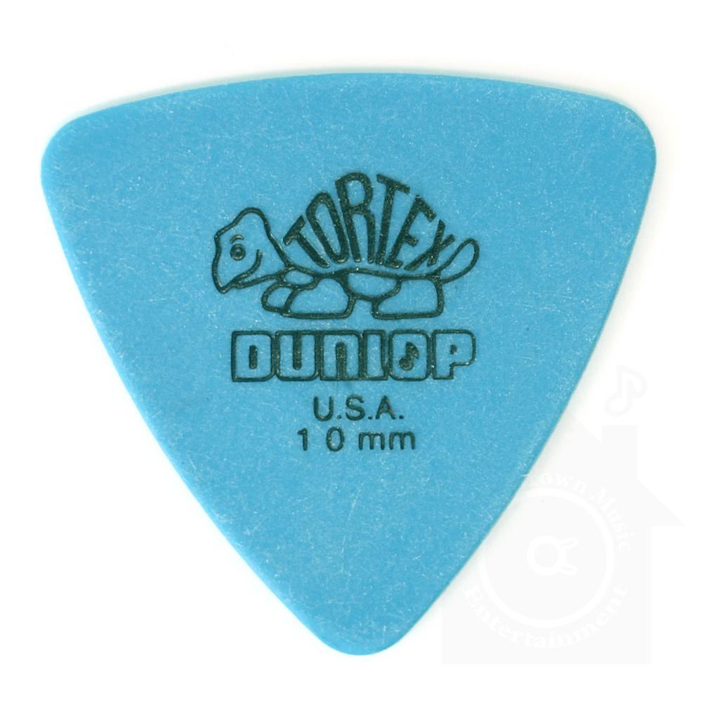 Jim Dunlop Tortex Triangle Picks Musent Custom Players Pick (24-Pack) & (+1 Pick) 431B1.0-BLU-24P