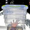 1Pcs 4 Layers Desk Storage Organizer Drawer Table Jewelry Container Bins New Makeup Organizer Box