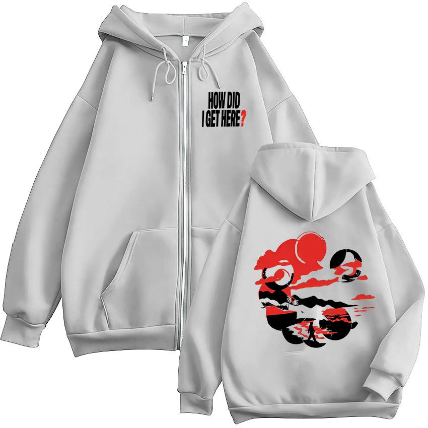 

Louis Tomlinson How Did I Get Here Tour Zip Up Hoodie Men s Fleece Long Sleeve Fashion Sweatshirt Coats Oversized Hoodies 3XL