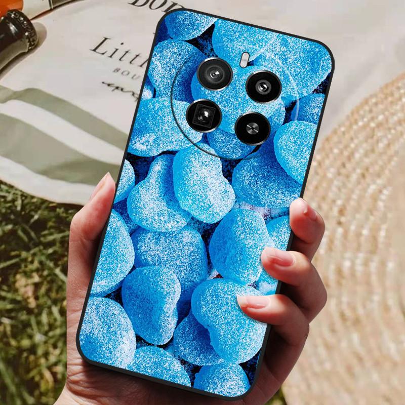Für Realme 12 Pro Plus Hülle Luxus Handy Silikon Rückseite für Realme 12 Plus Hüllen Realme12 pro+ plus Schutzhülle Capas
