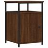 VidaXL Tables de chevet 2pcs Chêne marron 40x42x60cm Bois d'ingénierie 826042