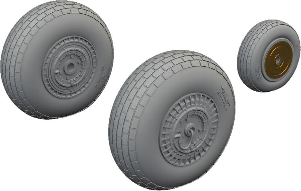 Eduard Marauder Wheel Plastic Model Parts EDU6481105 1/48 B-26G (for ICM) (Airplane)