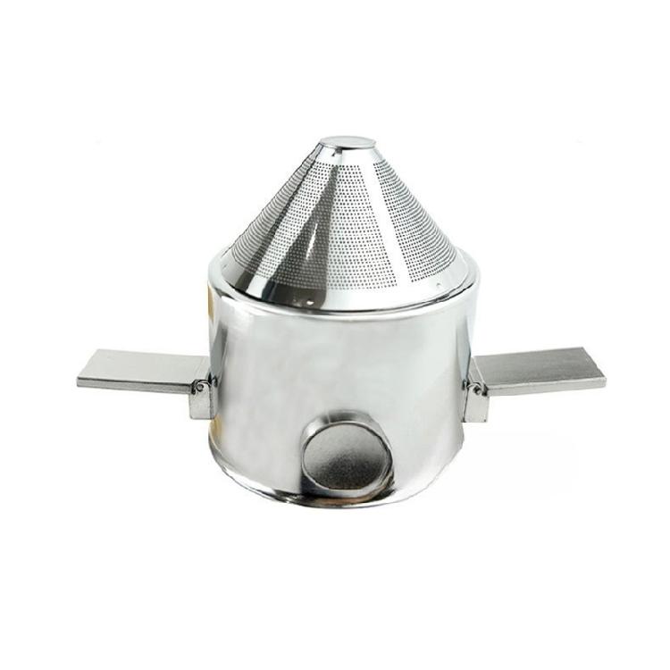 Filtre à café manuel portable Tasse à café professionnelle pour verser le café Texture acier inoxydable pour le camping en plein air le bureau