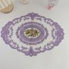 Vintage Floral Lace Tablecloth Handwoven Hollowed-Out Design For Elegant Home & Living Room Decor Perfect For Coffee Tables Coffee Tablecloth
