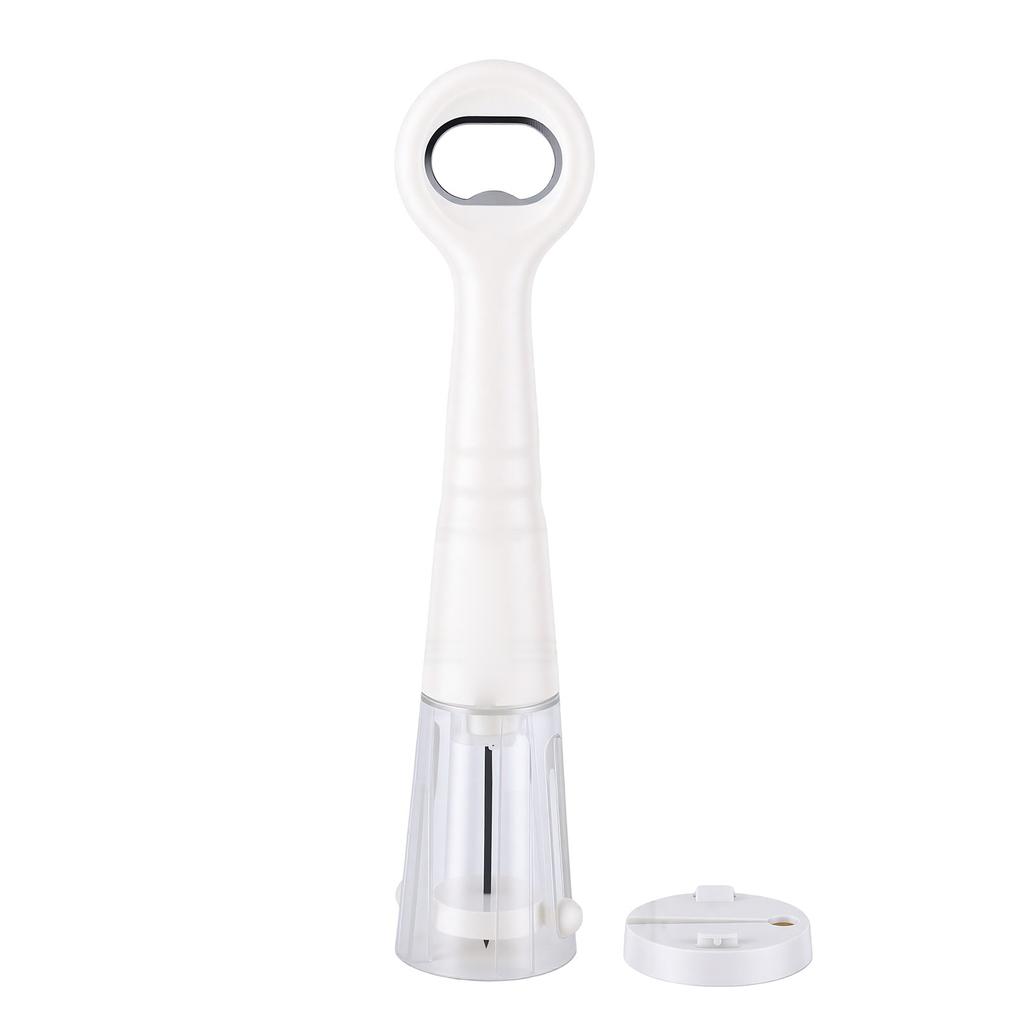 Air Pressure Wine Bottle Opener Portable Cork Remover Corkscrew with Foil Cutter for Home Restaurant Party White