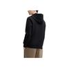 FILA Heritage Series Letter Print Cloud Riding Knit Hoodie Men hoodies Black F11M518212F-BK