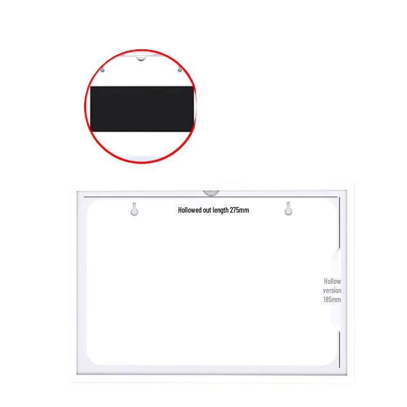 Miling A4 Magnetic Hollow Panel Folder