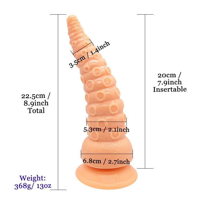 Octopus Tentacle Butt Plug Unisex Back Court Masturbation Device Anal Expansion Yin SM Training Dilator Sex Toys