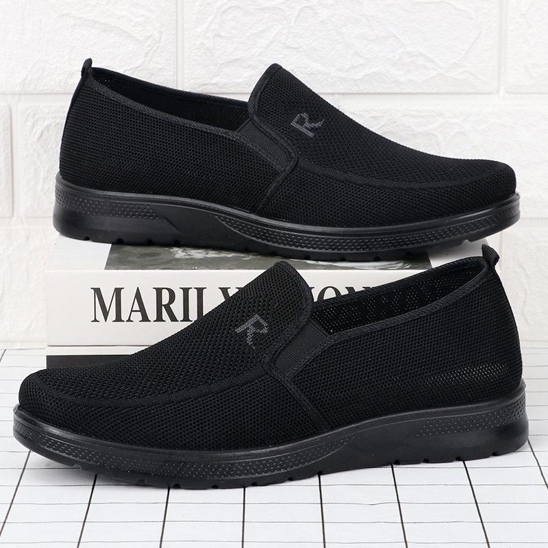 Flat Bottom Casual Sneaker Free Shiping Shoe  Shoes Man Men'S Summer Sneakers Mesh Breathable Casual Sneakers