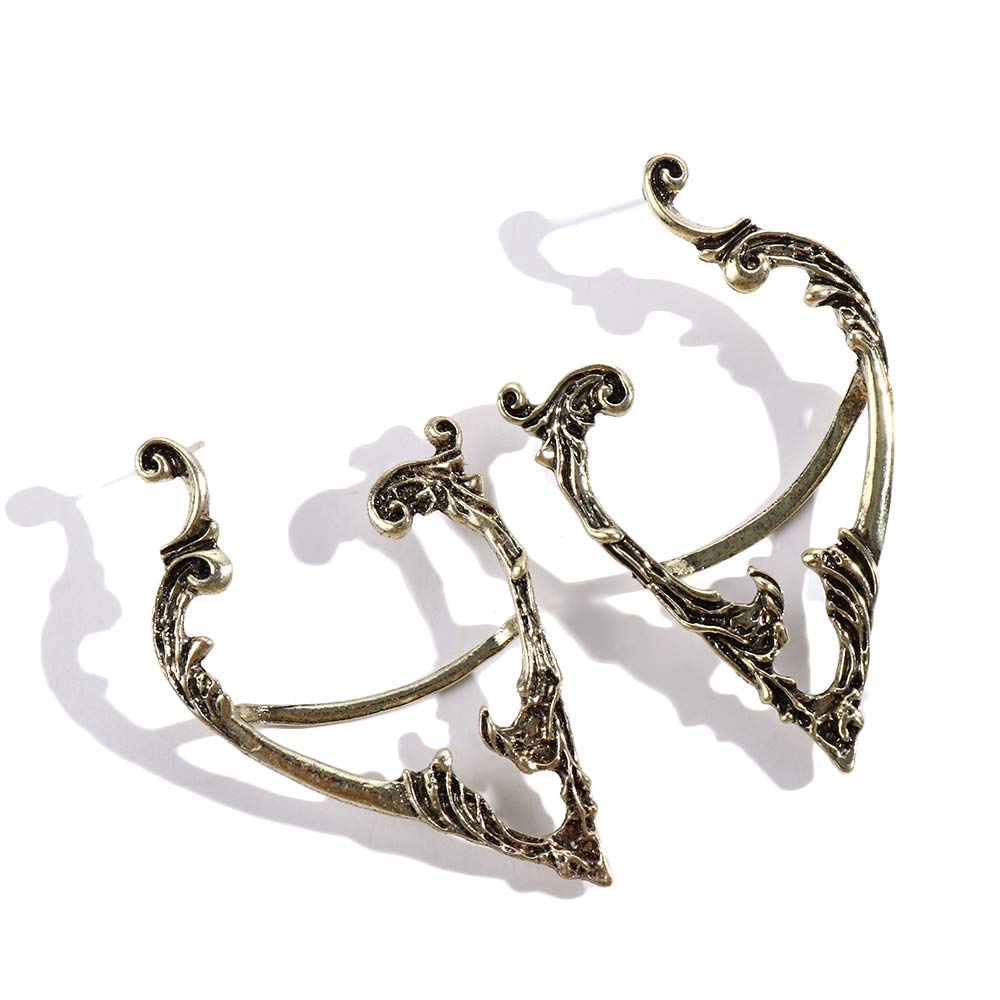 Fashion Design Ear Hook Korean Ear Bone Clip Women Earrings Gothic Elves Ear Cuff Pierced Earrings