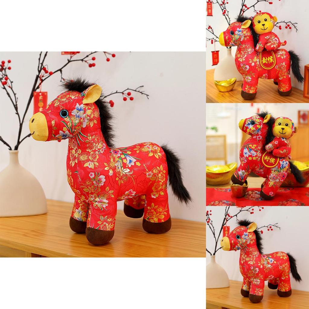 Zodiac Horse Plush Toy Collectors Edition For Chinese New Year Celebrations