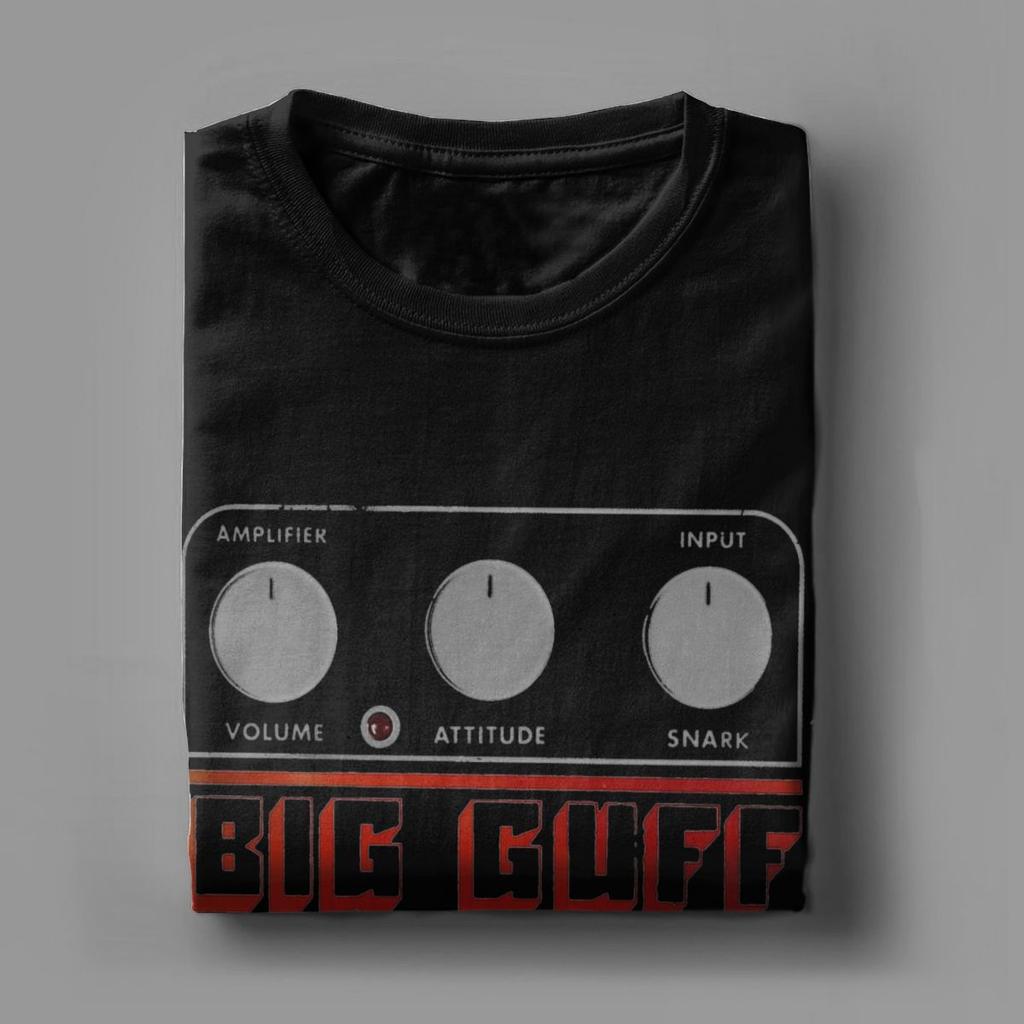 E-Gitarren-Effektpedal Big Guff T-Shirts für Herren Baumwoll-T-Shirts Rundhals-T-Shirt Kurzarm-Kleidung Geschenkidee