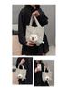 Adorable Plaid Bento Handbag: Japanese Korean Style for Commuting & Outings