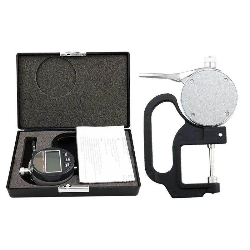 0.01/0.001mm Electronic Thickness Gauge Micrometro Thickness Tester for Paper Cloth 0-12.7mm Digital Micrometer Thickness Meter