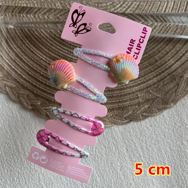 Kawaii Printed BB Clips Hairpins Set Women Children Girls Kid Hair Pins Barrettes Accessories Hairgrips Headdress Ornaments