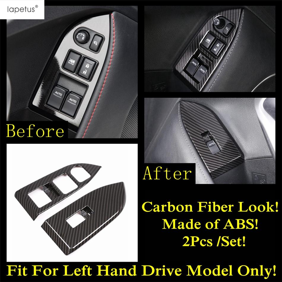 Carbon Fiber Accessories For Subaru BRZ / Toyota GT86 2013 -  Central Control Strip Gear Panel AC Air Handle Bowl Cover Trim