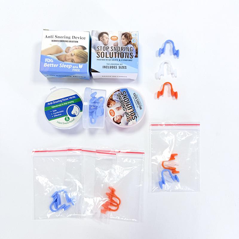 Anti-Snoring Nasal Clip - Invisible Sleep Silencer for Nasal Congestion