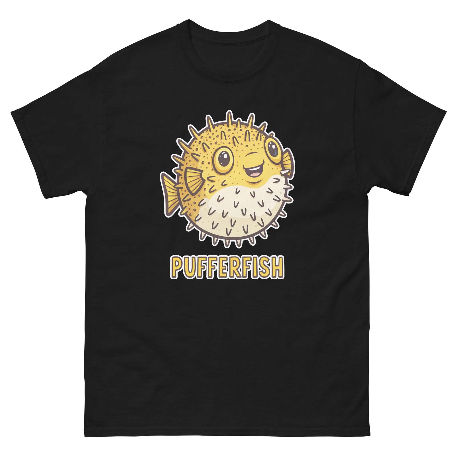Pufferfish Ocean Ocean Beach Water Marine T-Shirt 3XL