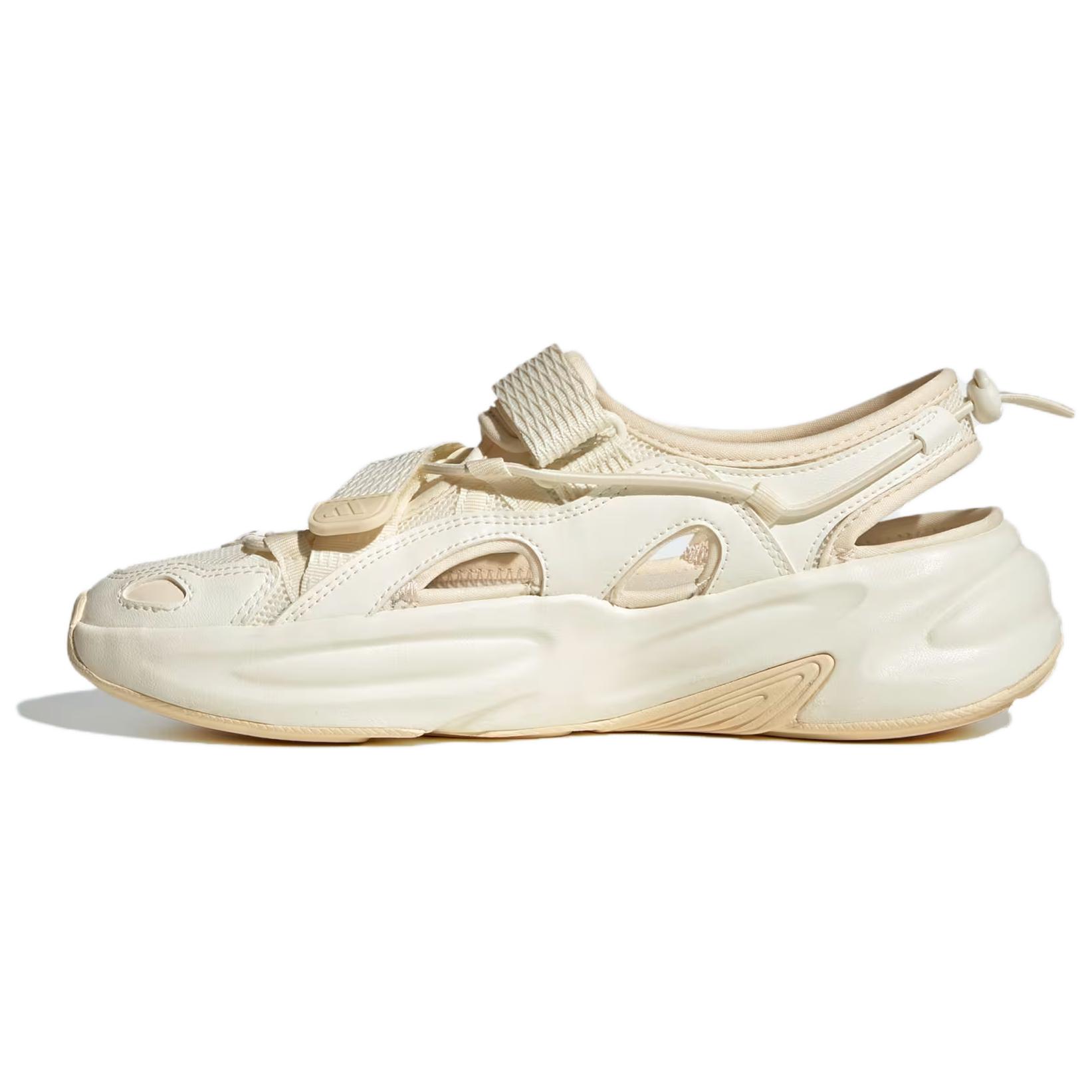 

Adidas Ozwave Сандалии Удобные Нескользящие Дышащие Амортизирующие Речные Ботинки Унисекс Обувь Хан-Нефритово-Белые JS4577 39⅓