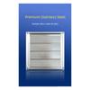 Exterior Wall Air Vent Cover Cap Duct Grill Square Vents Extractor Ventilation Cover Stainless Steel Air Vent Duct Grill
