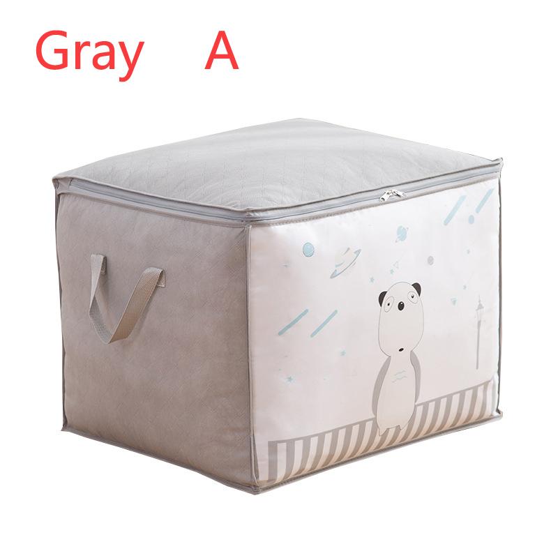High Capacity Quilt Clothes Storage Bag Home Finishing Dust Bag Anti-bacterial Quilt Clothes Blanket Wardrobe Closet Storage Bag