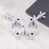 Aluminum Alloy Double Ring Buckle Stage Lights Clamp Clip Bracket 18-21Mm 38-52Mm Light Clamps Quick Release Lamp Hanger Hooks