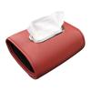 Porta Fazzoletti per Auto, Copertura Scatola Fazzoletti in Pelle PU per Sedile Posteriore Auto, Perfetto per l'Organizzazione e gli Usi Quotidiani