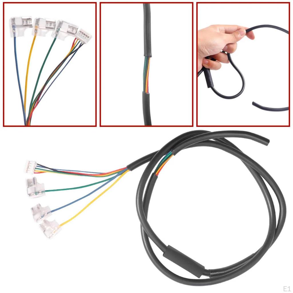 Motor Wire Line Accessory Harness, Spare Part Replace 87 Cm for Electric