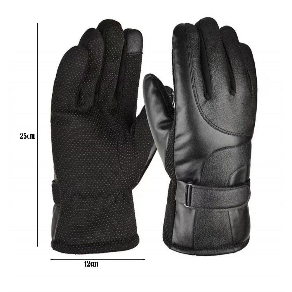 Touchscreen Motorcycle Gloves Thickened Fleece Winter Gloves  Winter Outdoor Activities