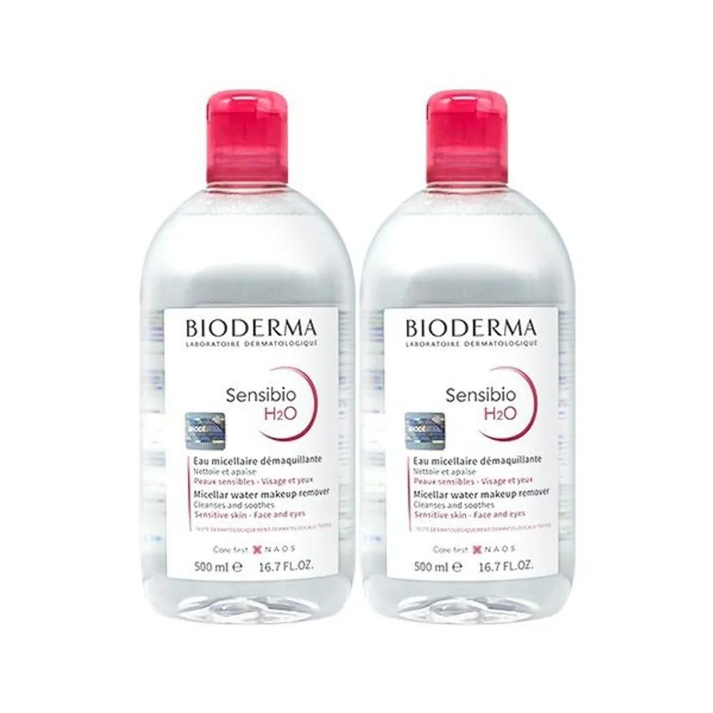 Bioderma Sensibio H2O Cleansing Water 500ml 2-Pack