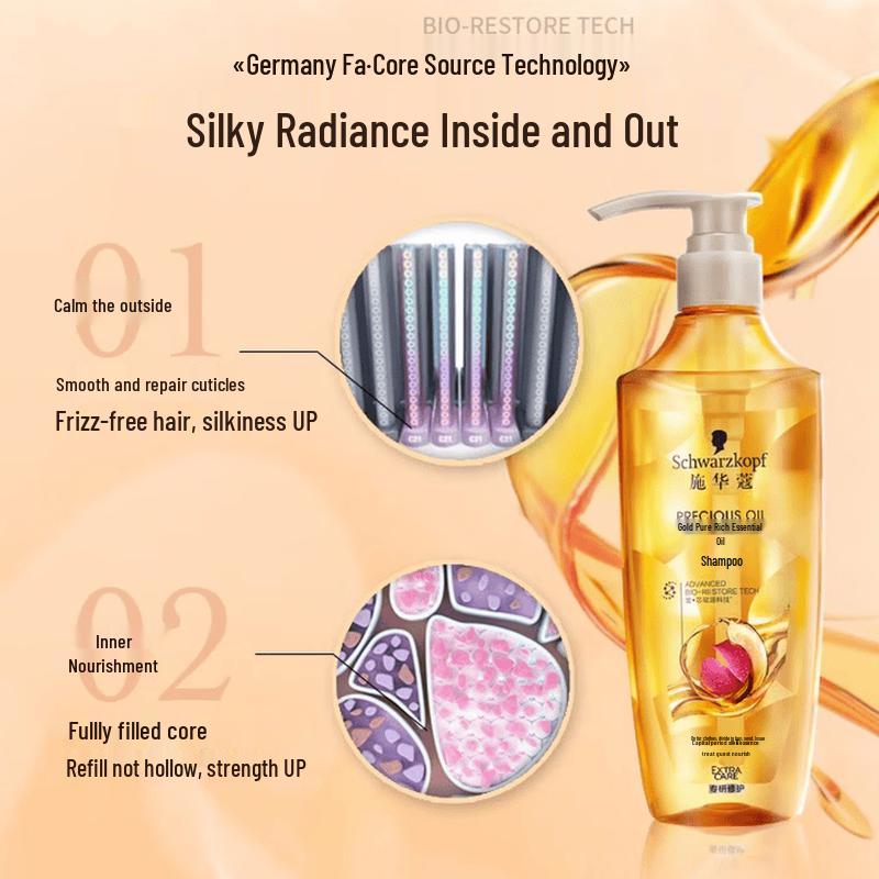 Schwarzkopf Gold Pure Oil Shampoo & Conditioner Set