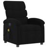 Vidaxl Foldable Massage Armchair, Electric, Black, Fabric