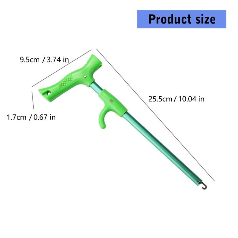 Portables Fishing Hook Remover Tool For Lures Hook Aluminum Alloy Tube Hook Detacher Ergonomic Handle