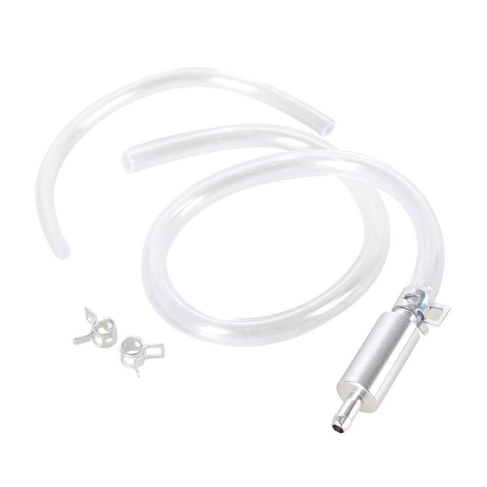

1Pcs Hydraulic Clutch Motorcycle Brake Tool with One Way Valve Non Return Brake Bleeder Hose Kit Lockable as show