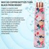 Embrace Wellness Copper Water Bottle - Advanced Leak Proof, Joint Less Design (900ml)