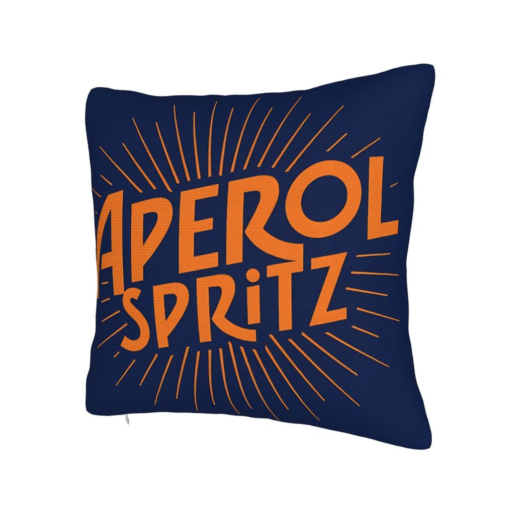 Aperol Spritz Kissenbezug Bequemer Kissenbezug für Wohnzimmer Sofa Modische Kissenbezüge