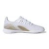 Adidas X GHOSTED Slip Resistant Low top Kids' Soccer Shoes White Yellow Kids' EG8225