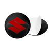 4pcs Car hub center cover emblem sticker Car Accessories For Suzuki Swift Sport Jimny Grand Vitara Alto SX4 Samurai Across Ignis